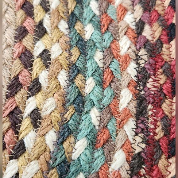 Braided Earth Rug - NWT - Picture 4 of 7